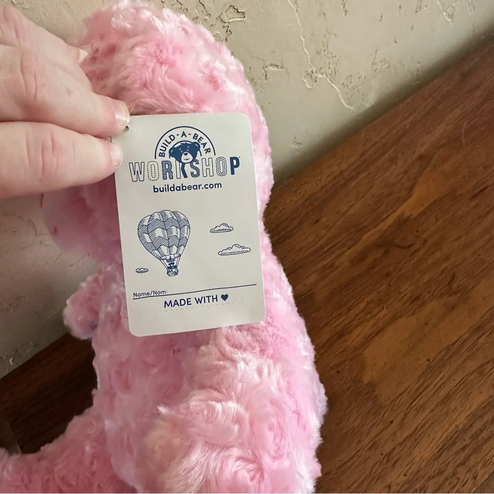 Lot of Build A Bear Items: Bunny Purple Bear Pink Bear with 3 Outfits and Boots